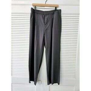 Women's High Waisted Casual Work Pants Office Dress  Trousers with Pockets Gray